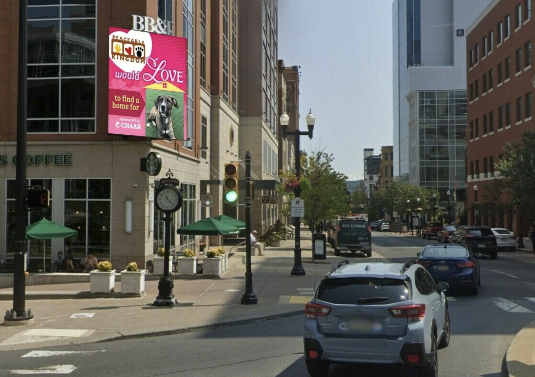 Campaign screenshot from the Adams Outdoor case study