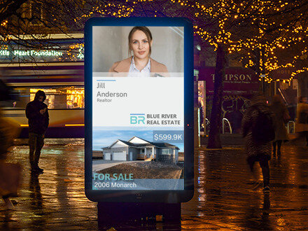 Real estate campaign photograph from the original case study